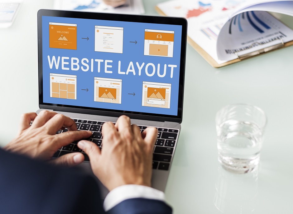 website layout